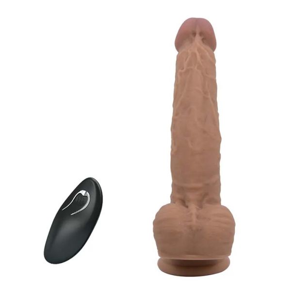 Silikonski vibro dildo sa pomeranjem 21cm Jonathan - 008111W