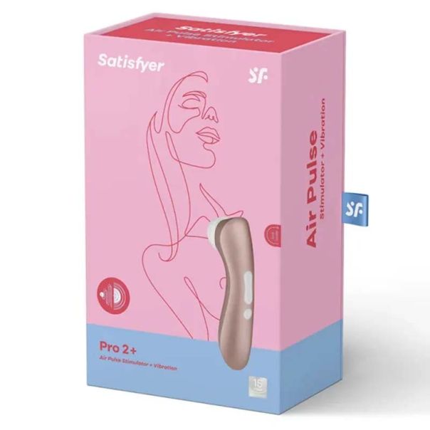 Fantastični stimulator klitorisa Satisfyer Pro 2+ - 360052
