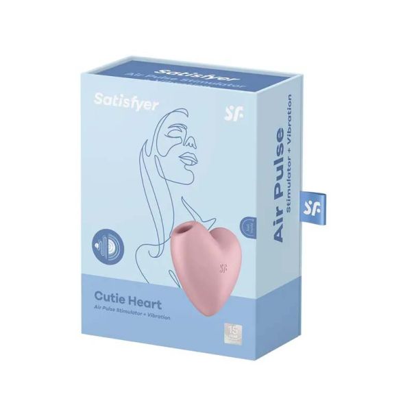 Stimulator klitorisa Srce SATISFYER CUTIE HEART LIGHT - 4037264