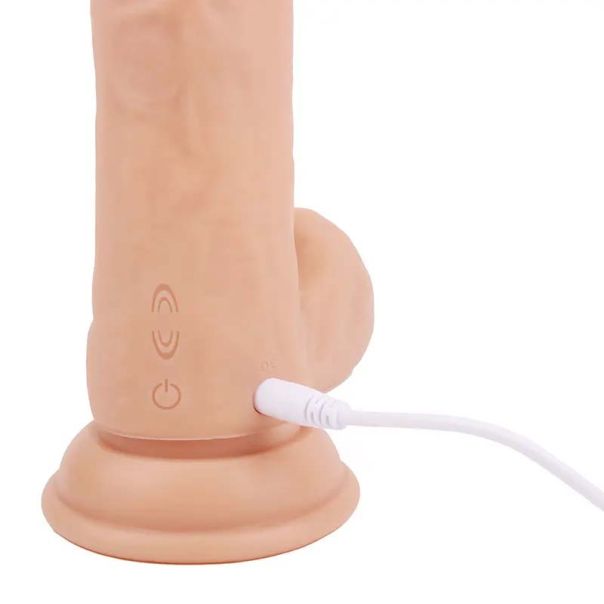 Veliki dildo sa pomeranjem i bezicnim daljinskim Thunder Smitten - CN-221122237