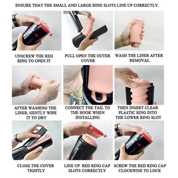 Veštačka vagina lampa - 00900T54