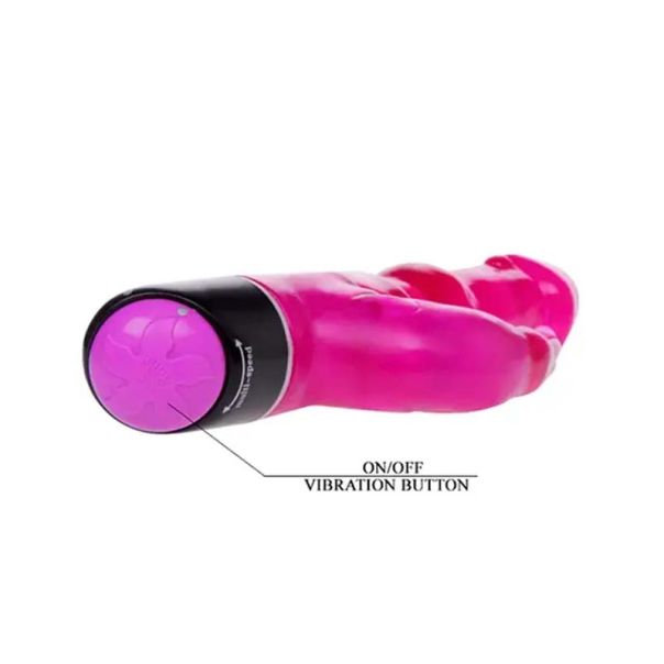 Roze multifunkcionalni vibrator 22cm - 006061
