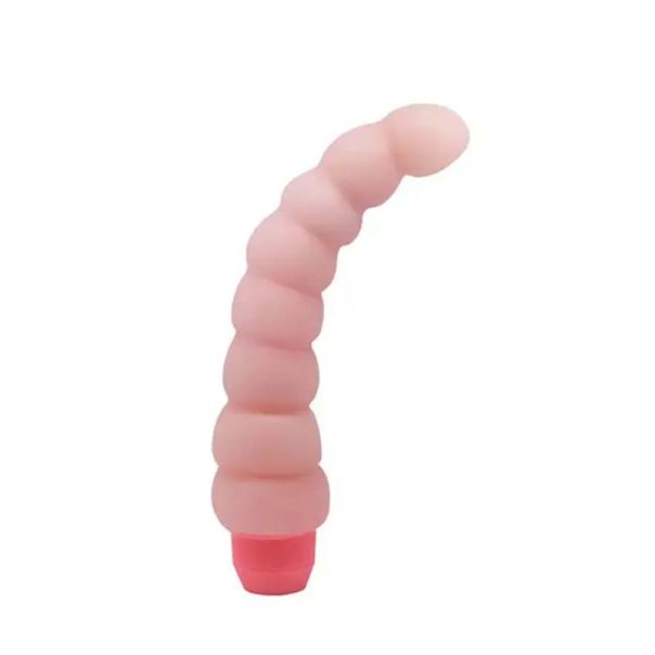 Rebrasti analni vibrator 16cm - 007102g
