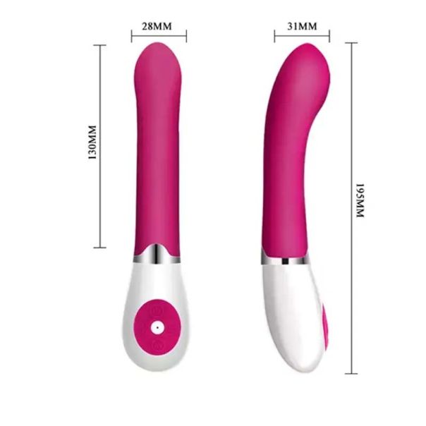 Roze vibrator za g tačku 30 funkcija vibracije - 014222