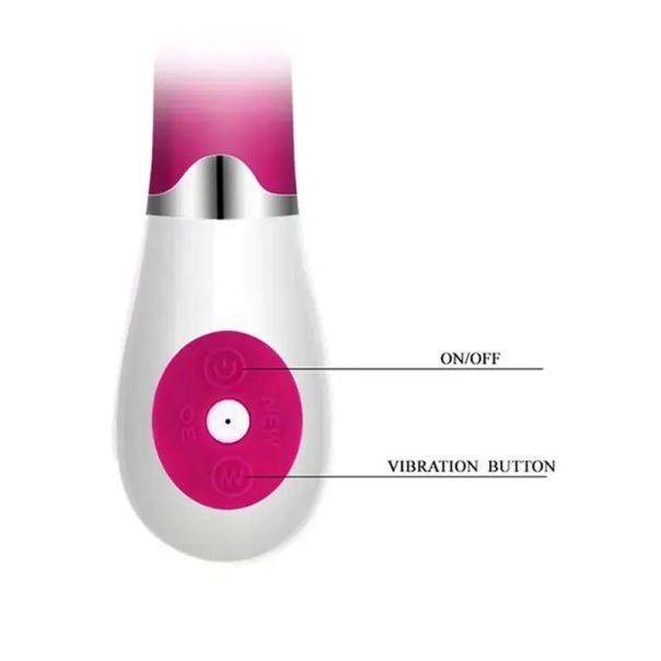 Roze vibrator za g tačku 30 funkcija vibracije - 014222