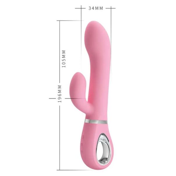 Vibrator sa Rotacijom Ternence Pink - 014620-1
