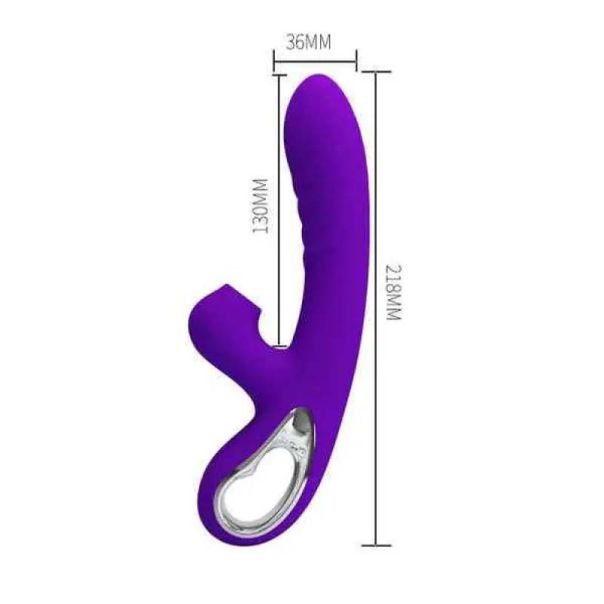 Vibrator sa usisavanjem Jersey - 014833