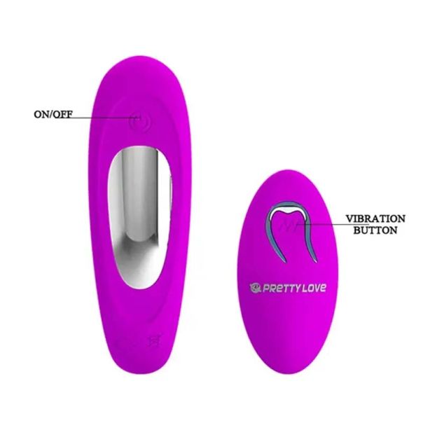 Vibrator za parove 12 funkcija vibracije - 014485w