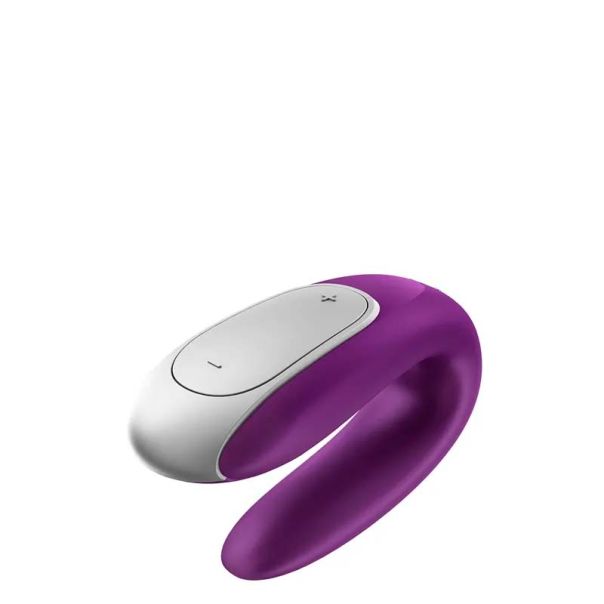 Vibrator za parove aplikacija Satisfyer Double Fun Violet - 4002460