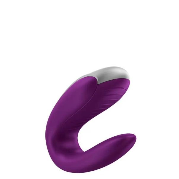 Vibrator za parove aplikacija Satisfyer Double Fun Violet - 4002460