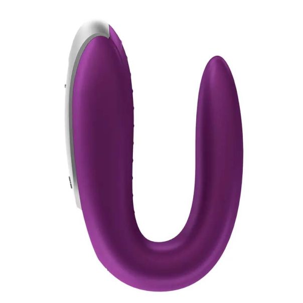 Vibrator za parove aplikacija Satisfyer Double Fun Violet - 4002460