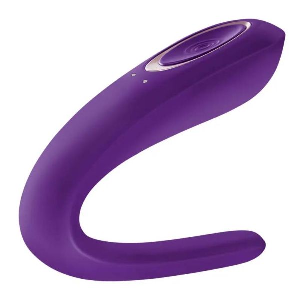 Vibrator za parove ljubičaste boje Satisfyer Double Classic - 360029