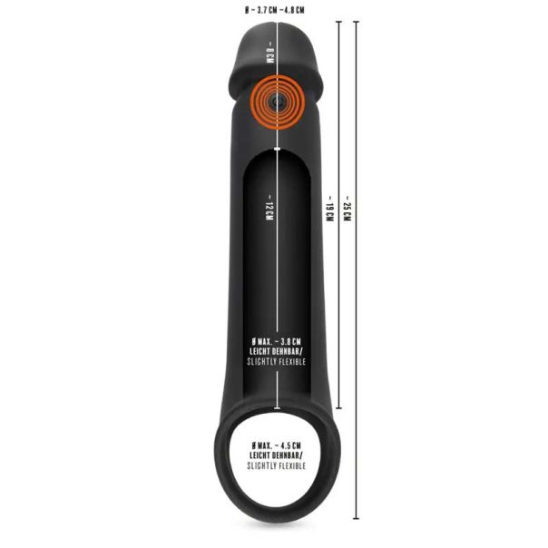 Vibrirajuća Navlaka za Penis Rebel - 05508250000