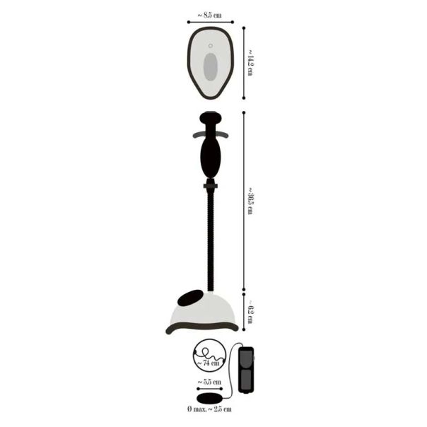 Vibrirajuća pumpa za vaginu Vibrating Vagina Sucker - 05987390000