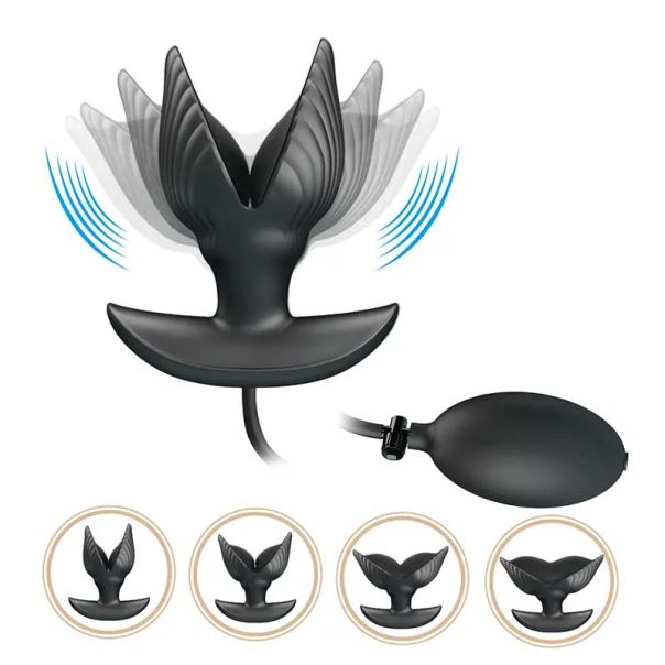 Vibrirajuci analni dildo na naduvavanje Manson - 040160Q