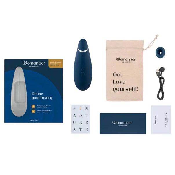 WOMANIZER Premium 2 Blue - 05540650000