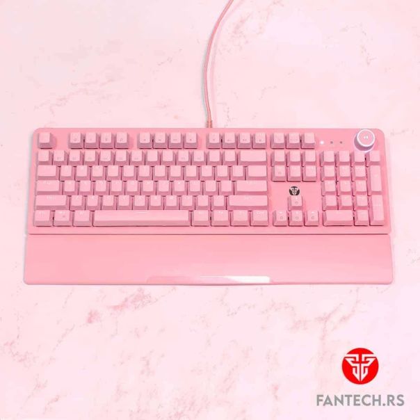FANTECH Gejmerska mehanička tastatura MK853 MAX POWER SAKURA EDITION (PLAVI SWITCH) - 94632