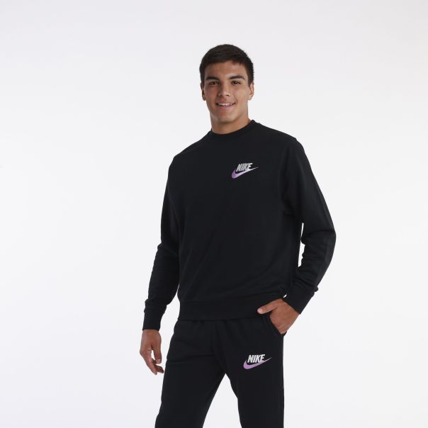 NIKE Duks M Nk Club+ Ft Lbr Crew M - FB7684-010