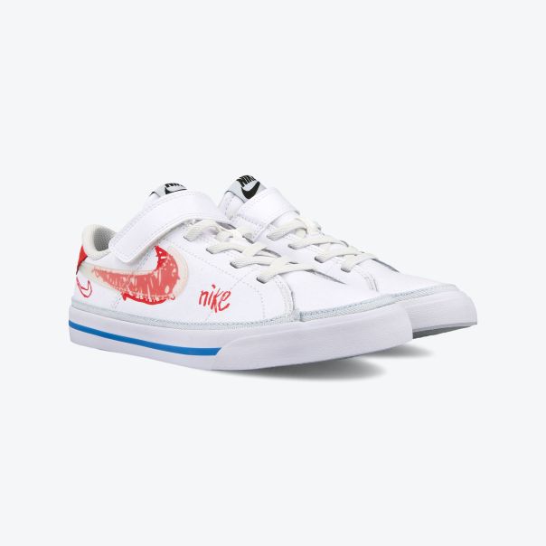 NIKE Patike Court Legacy Lils BP - FB7777-100