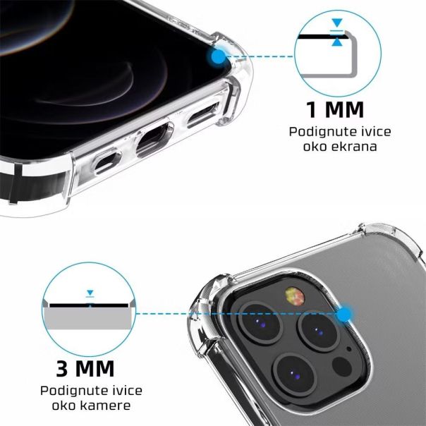 Maska za Xiaomi Redmi 17C 5G (EU) Transparent Ice Cube - EP3320031
