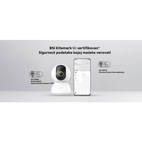XIAOMI Smart Kamera C300, bela - 148123