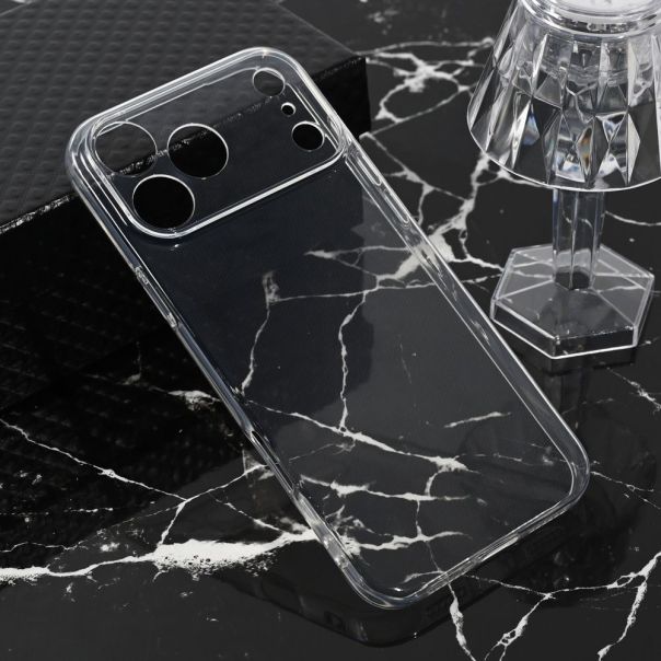 Maska za iPhone 17 Pro Max 6.9 transparent silikonska Ultra Thin - 223399