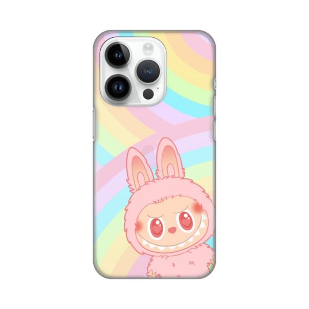 Maska za iPhone 14 Pro 6.1 La Bubu Rainbow Silikonska Print Skin - 8020927