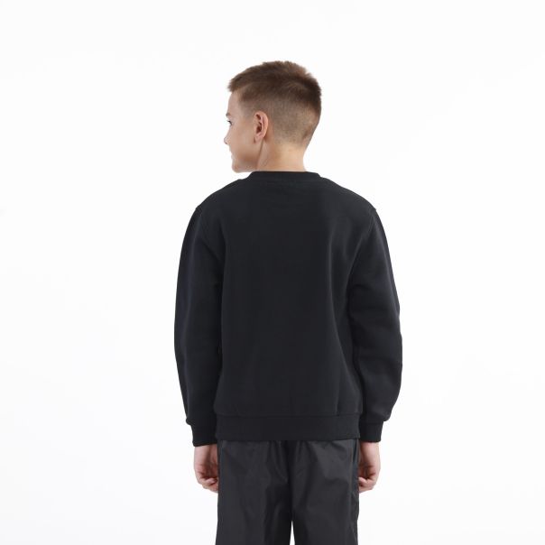 NIKE Duks K Nsw Club Flc Crew Ls Hbr BG - FD2992-010