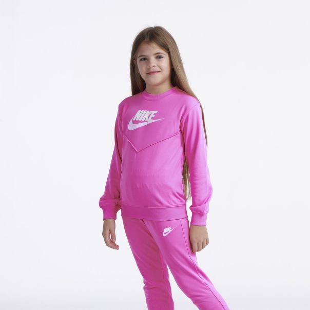 NIKE Trenerka K Nsw Tracksuit Poly Crew Hbr GG - FD3090-675