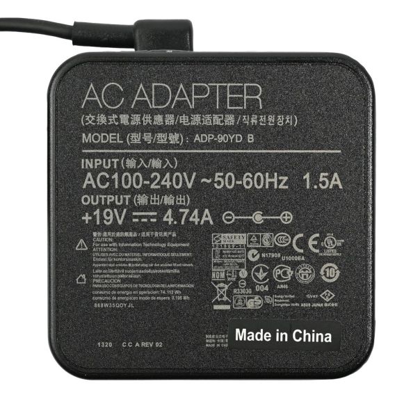 Punjac za laptop Asus 19V 4.74A (4.5*3.0) HQ kockasti JC - EP3027655