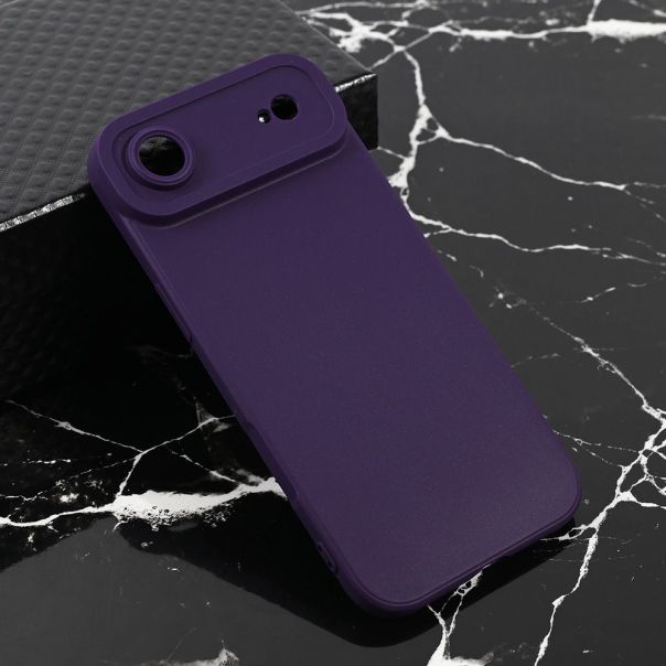 Maska za iPhone 17 Air 6.6 mat tamno ljubicasta Teracell Giulietta - 223448