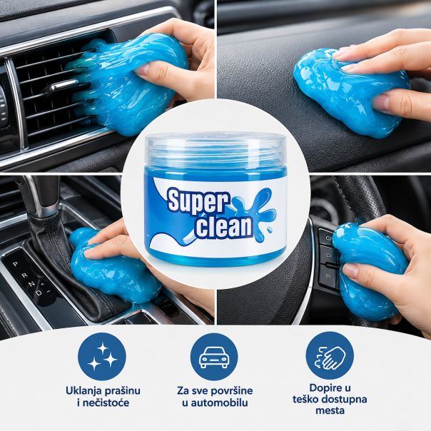 Gel za čišćenje prašine na teško dostupnim mestima, 160g - EP3287318