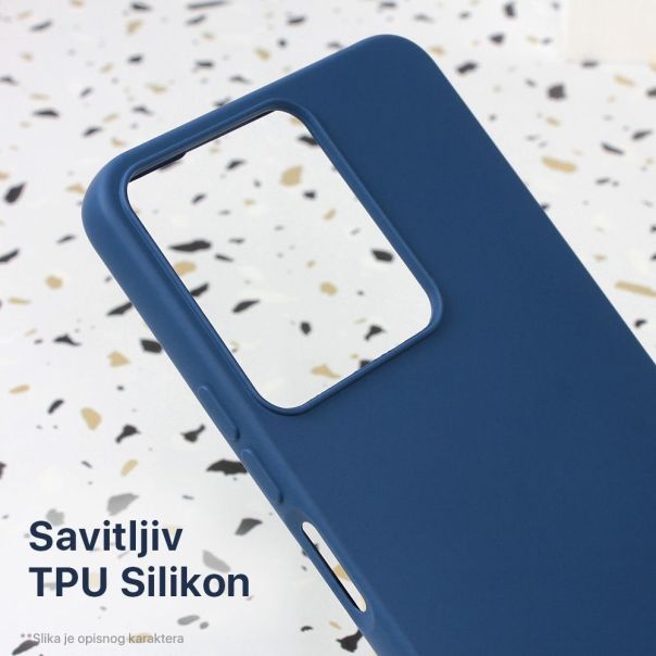 Maska za Xiaomi Redmi 13C plava Shell Velvet - EP3257417