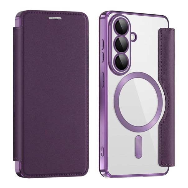 Maska za Samsung S941B Galaxy S26 ljubicasta Magsafe Lux Bi Fold - 225557