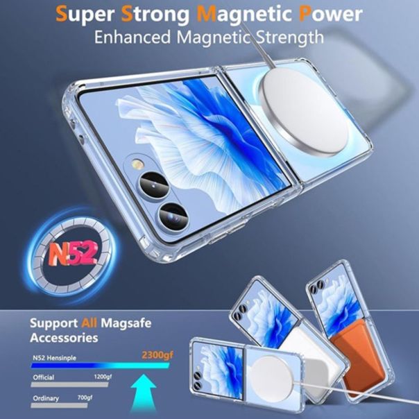 Maska za Samsung F761B Galaxy Z Flip 8 transparent Magsafe - EP3186661