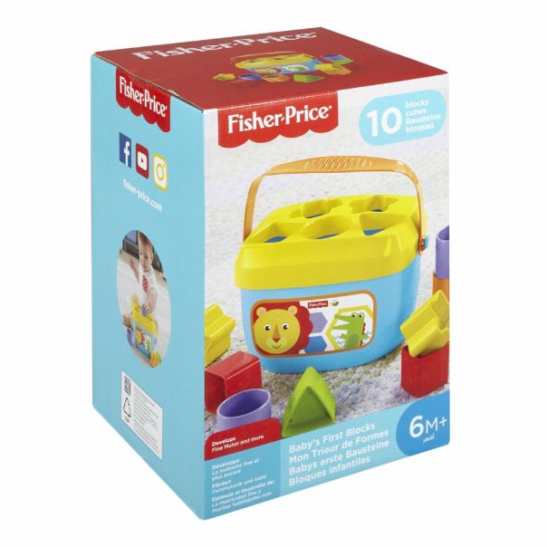 FISHER-PRICE Kocke pogodi oblik - FFC84