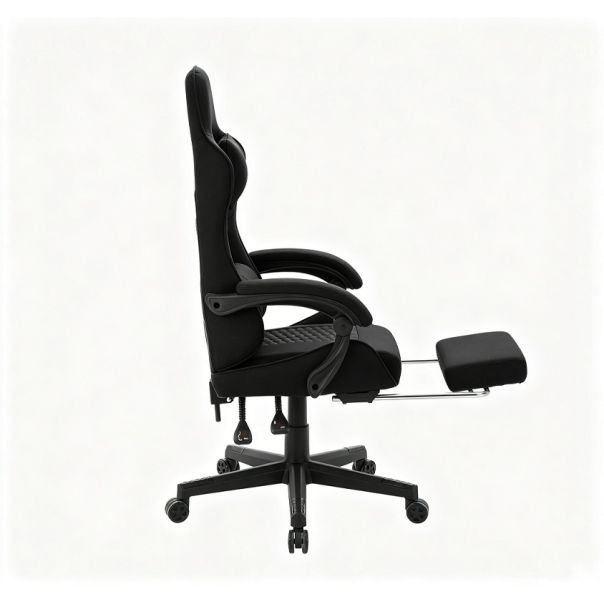 ePlayGame Gejmerska stolica HC-4095 FABRIC-BS2 crna - HC-4095 FABRIC-BS2