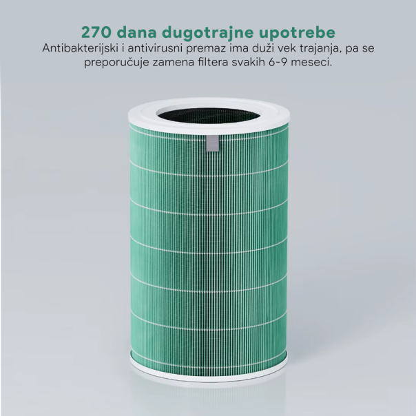 Filter vazduha Xiaomi 4 Pro zeleni - 220350
