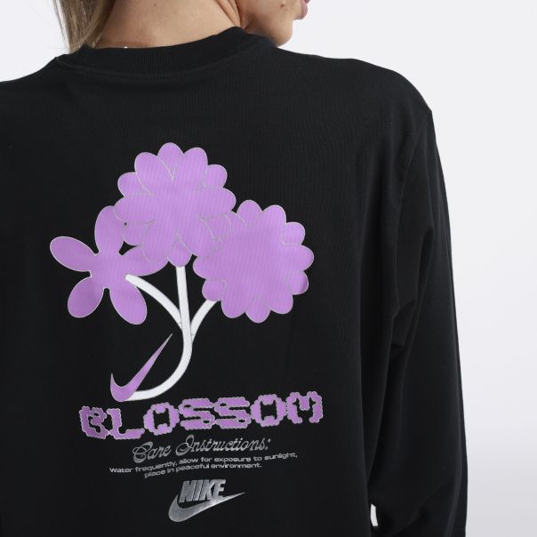 NIKE Majica Dug Rukav W Nsw Tee Oc2 Ls Boxy W - FJ9760-010