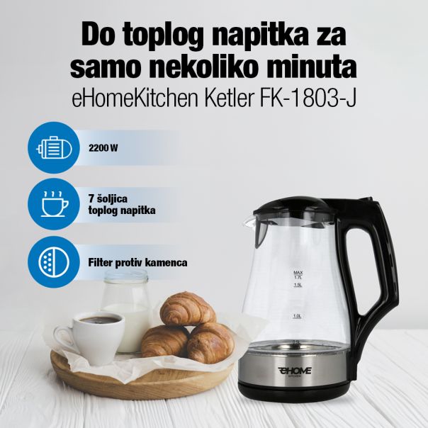 eHomeKitchen Ketler FK-1803-J - FK-1803-J