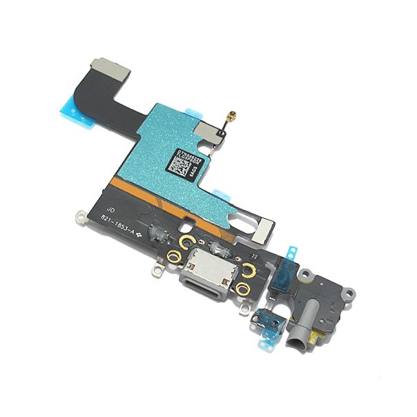 Flet kabal za Iphone 6G sa konektorom punjenja i handsfree crni - EP3034887