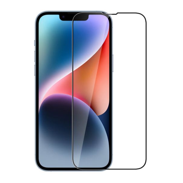 NILLKIN Folija za zaštitu ekrana 2u1 HD za iPhone 14 Plus, crna - FL10463