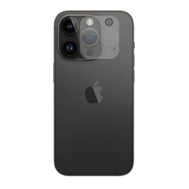 NILLKIN Folija za zaštitu ekrana 2u1 HD za iPhone 14 Pro Max, crna - FL10465