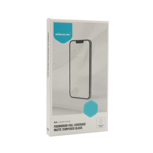 NILLKIN Folija za zaštitu ekrana Fog Mirror za iPhone 14 Pro, crna - FL10466