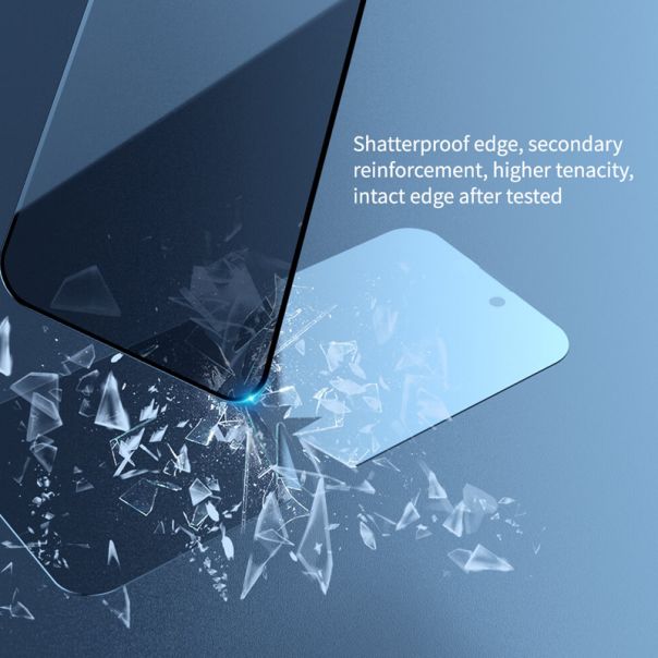 NILLKIN Folija za zaštitu ekrana Guardian za iPhone 14 Pro, crna - FL10468