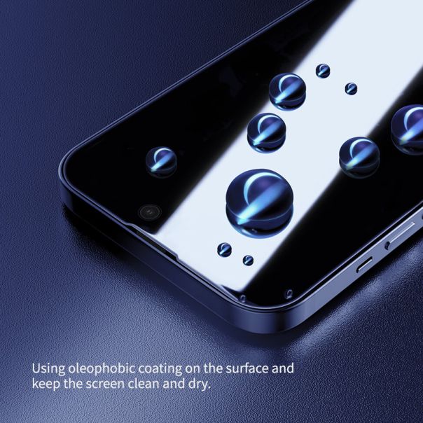 NILLKIN Folija za zaštitu ekrana Guardian za iPhone 14 Pro, crna - FL10468