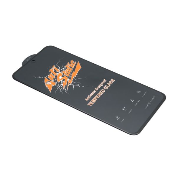 Folija za zaštitu ekrana Glass Antistatic za Samsung A546B Galaxy A54 5G, crna - FL10712