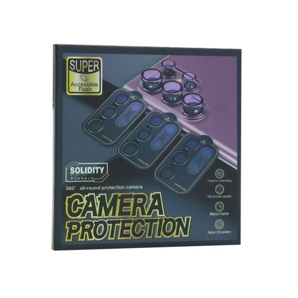 Aluminijumska zaštita za kameru za Samsung S926B Galaxy S24 Plus 5G, crna - FL11152