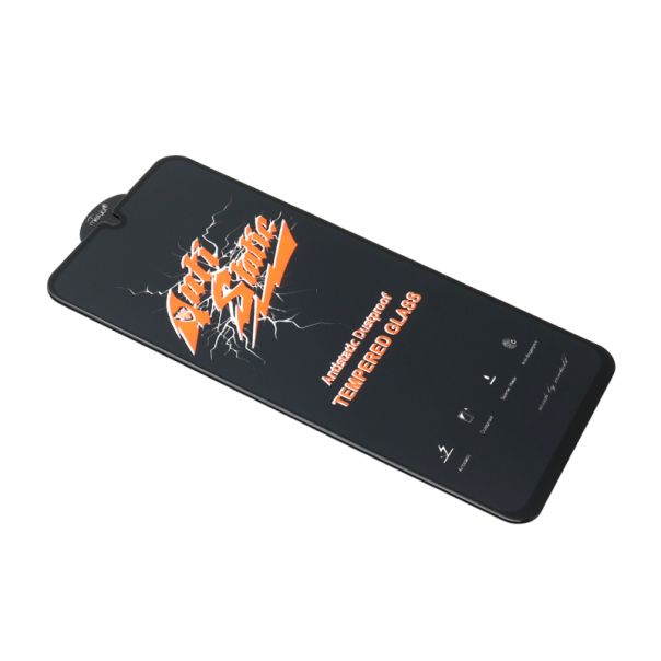 Folija za zaštitu ekrana Glass Antistatic za Samsung A256B Galaxy A25 5G, crna - FL11221