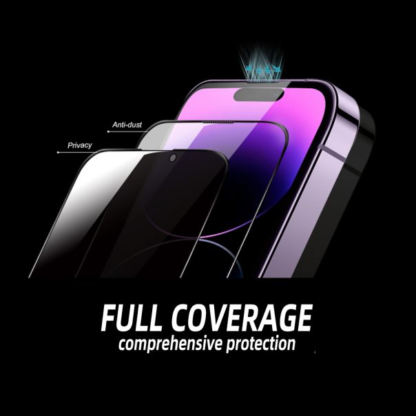Folija za zaštitu ekrana Premium Privacy Glass za iPhone 15 Plus/14 Pro Max - FL11331